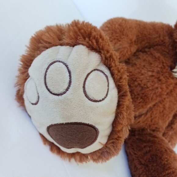 Goffa Teddy Bear Plush Stuffed Animal Large Jumbo 28" Long Plaid Bow 20" Sitting - Picture 2 of 7